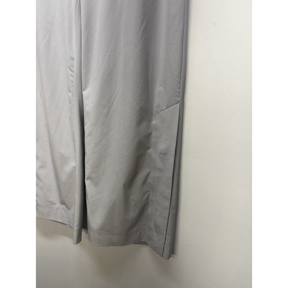 Athleta Womens Tribeca Wide Leg Crop Pants Gray Stretch Lightweight Sz 4 - Picture 6 of 16